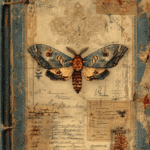 moth junk journal ideas