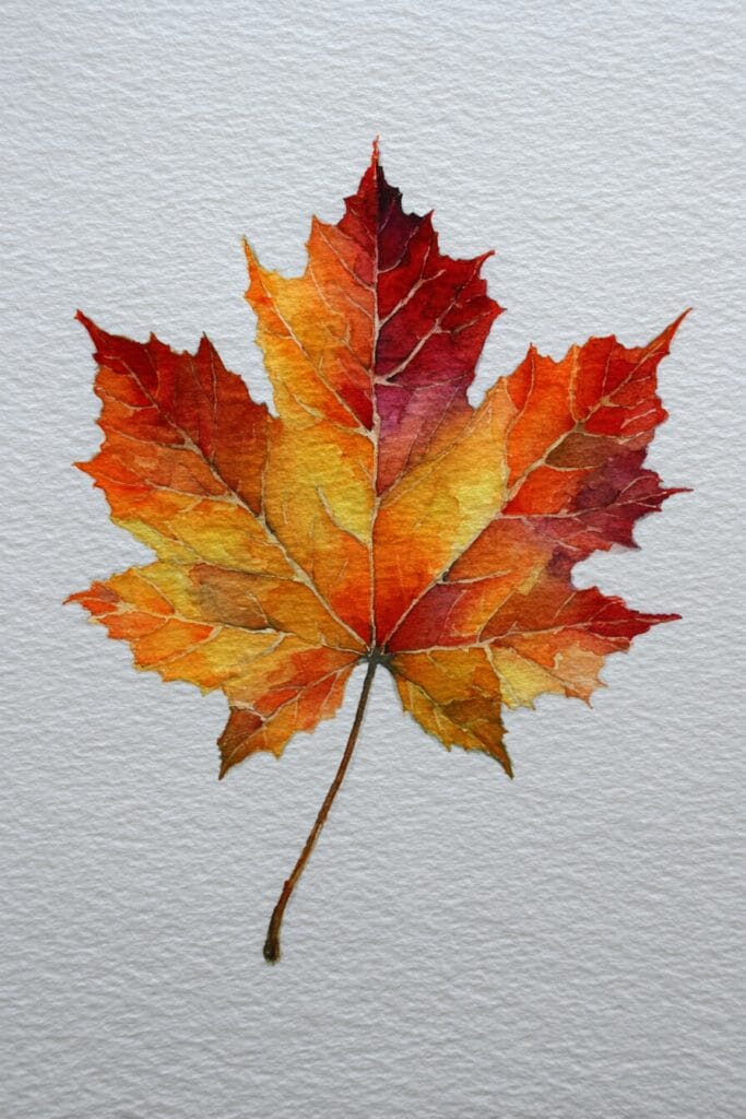 autumn watercolor paintings