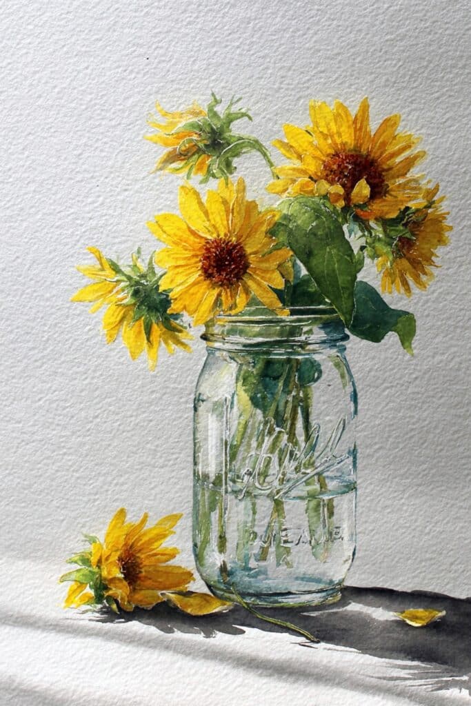 autumn watercolor paintings