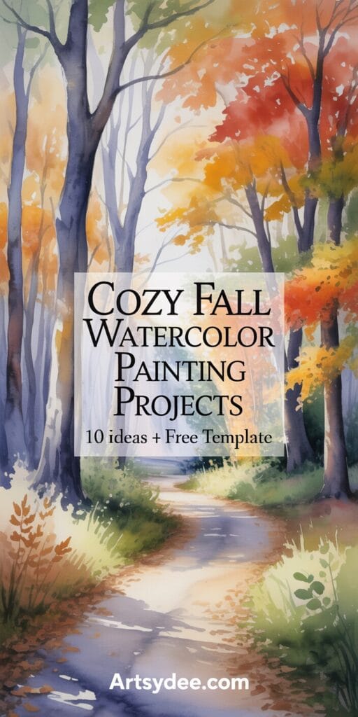 autumn watercolor paintings