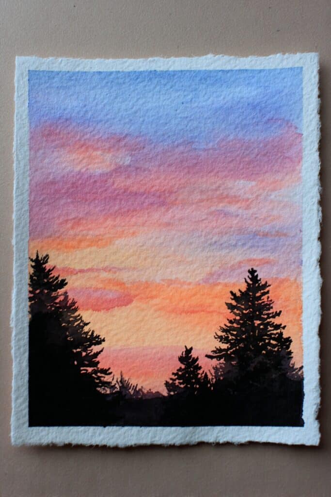 beginner watercolor ideas 