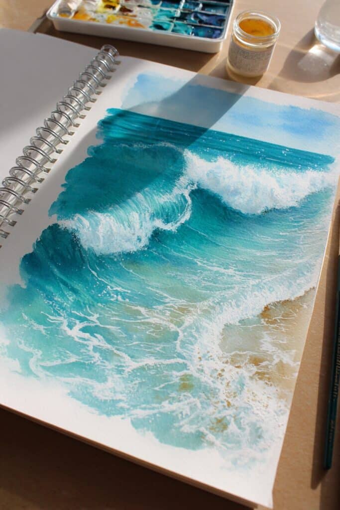 beginner watercolor ideas 