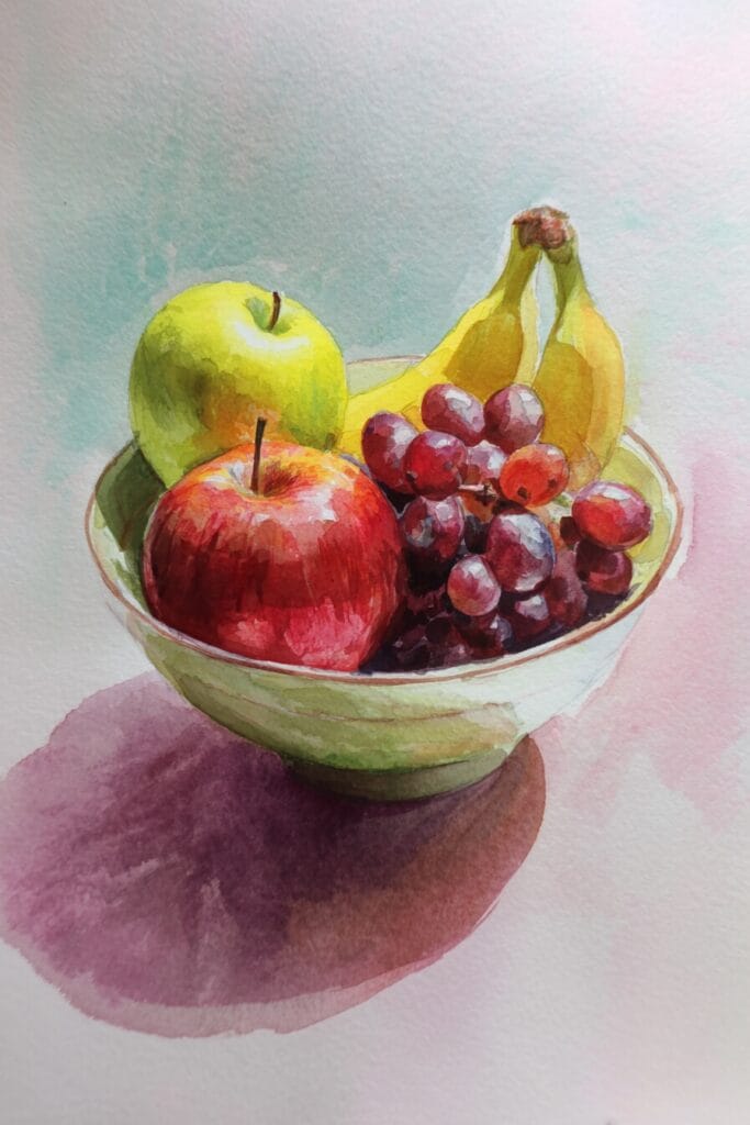 beginner watercolor ideas 