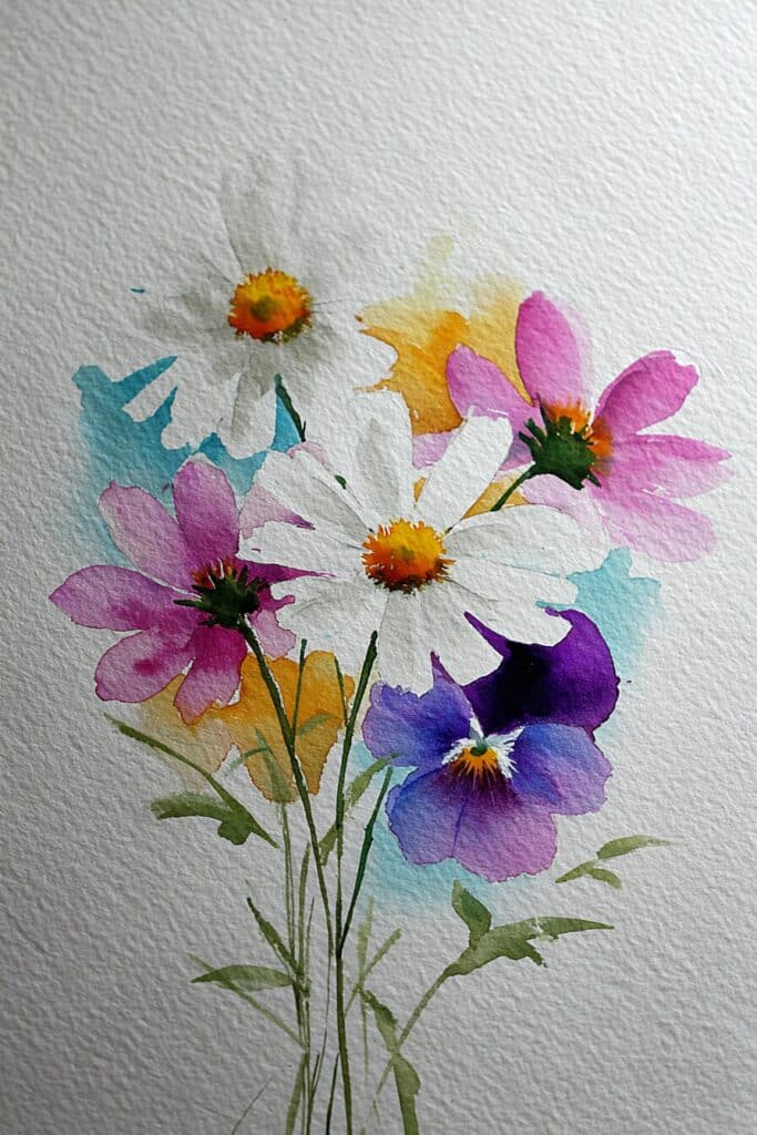 beginner watercolor ideas 