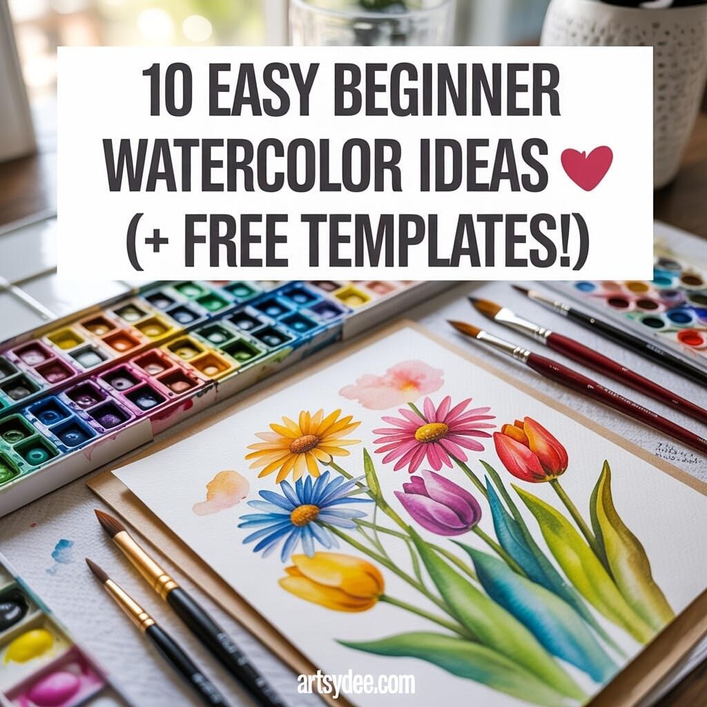 beginner watercolor ideas
