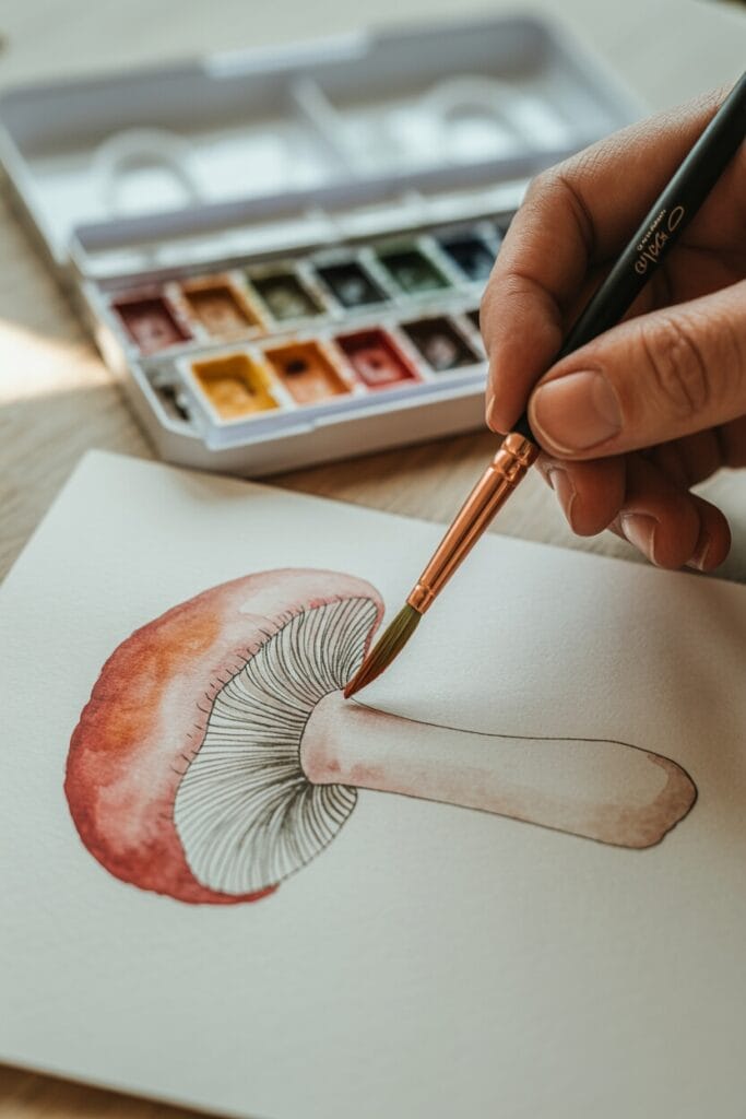 watercolor ideas for holiday cards