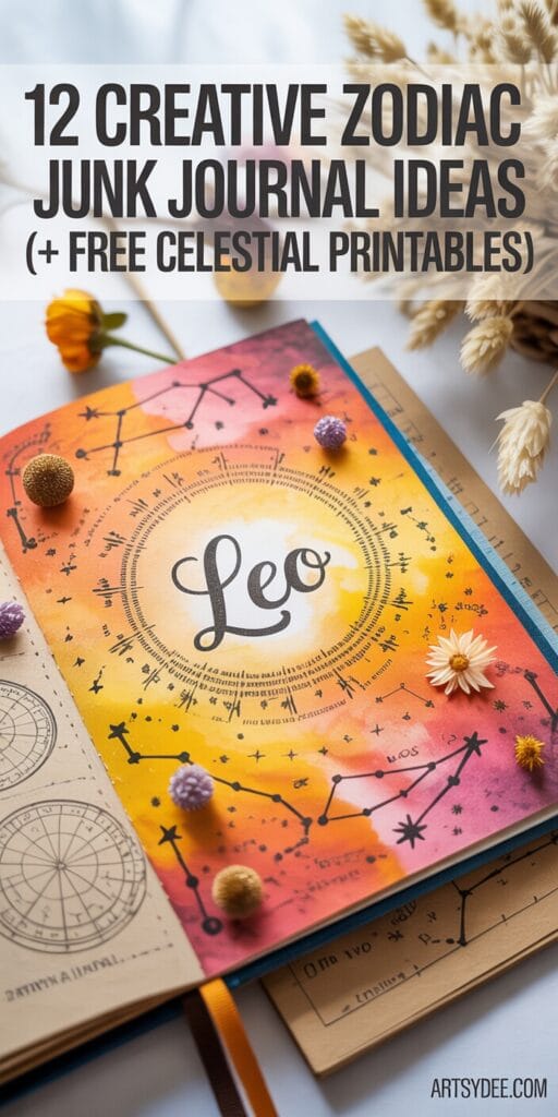zodiac junk journal
