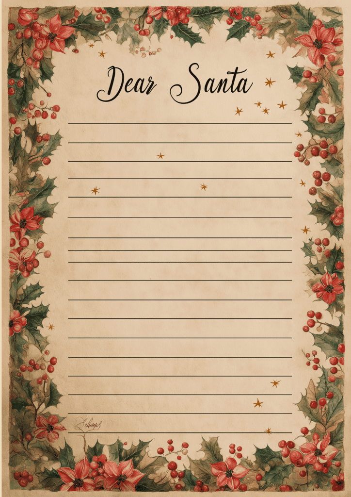 letter to santa artsydee