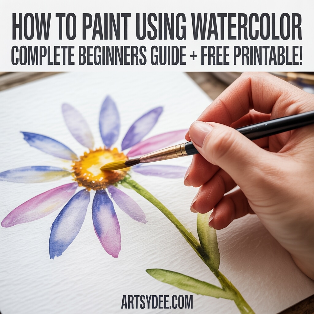 How to Paint Using Watercolor 10