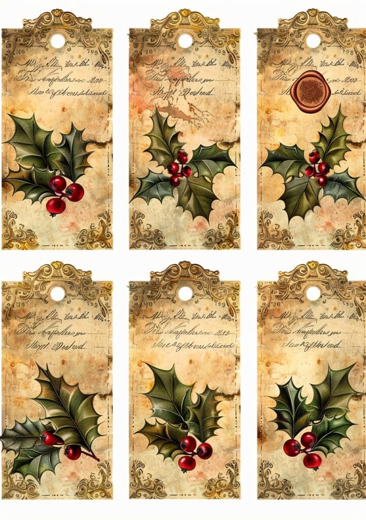 Vintage Christmas Ephemera 1