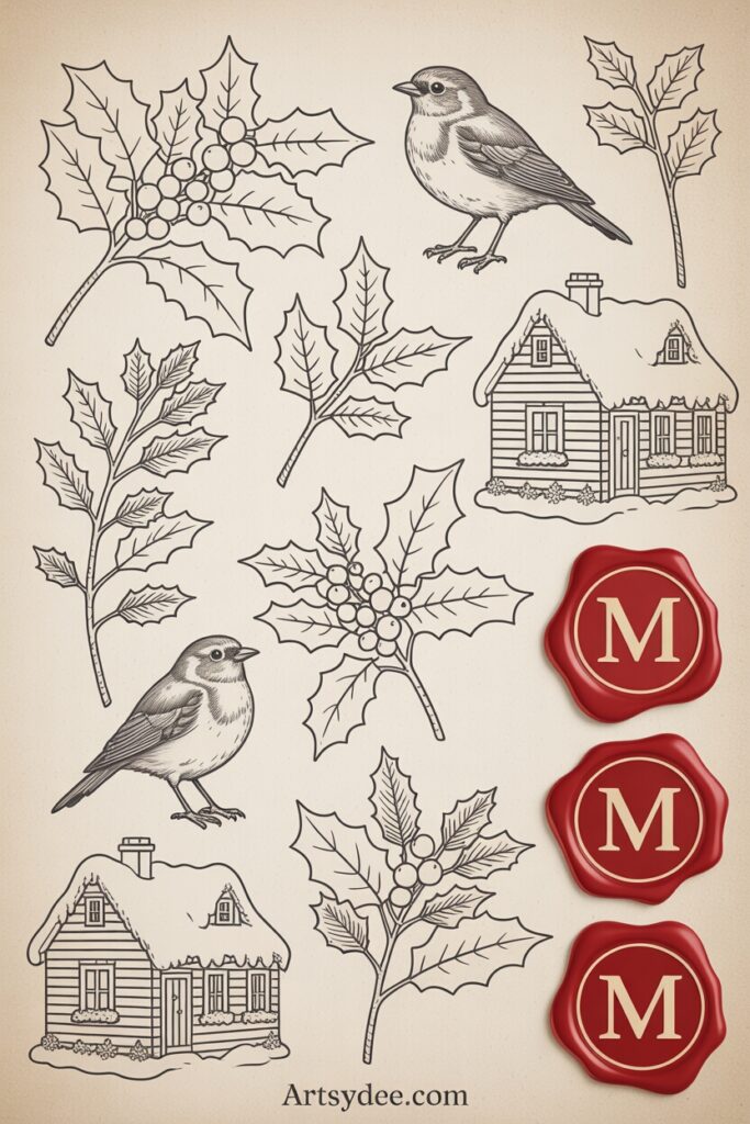 Vintage Christmas Ephemera 1