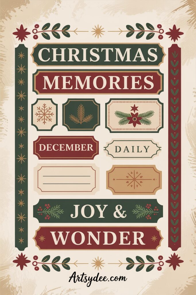 Vintage Christmas Ephemera 1