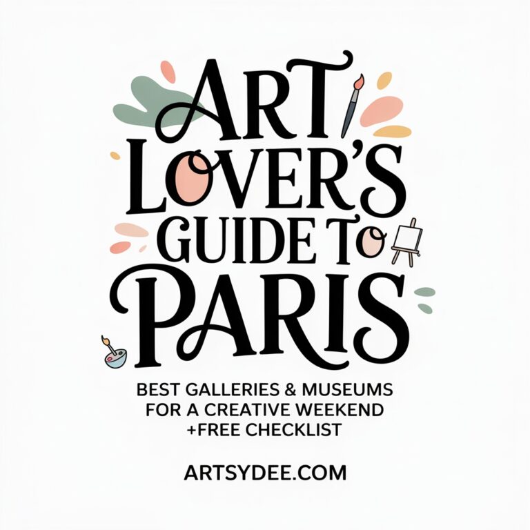 art lover's guide to paris 1