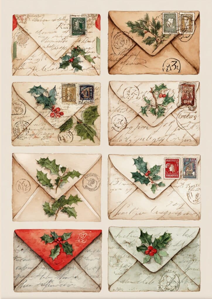 christmas junk journal ideas