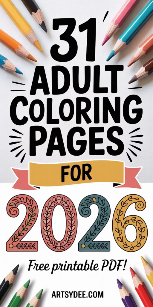 coloring pages for adults in 2026 