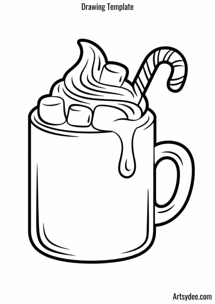 Christmas things to draw