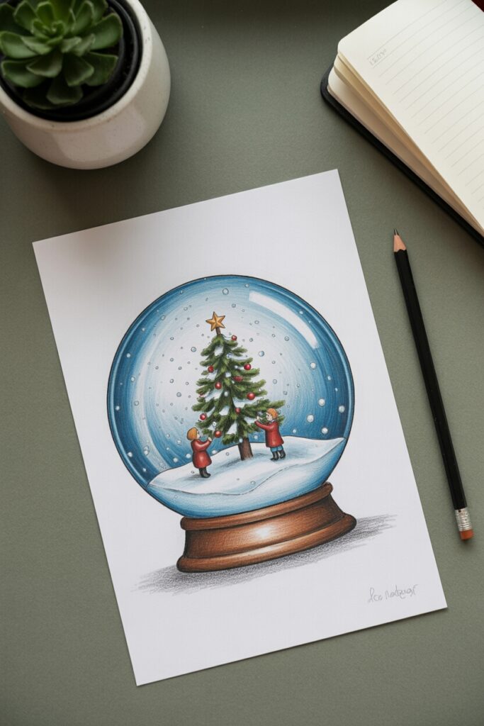 Christmas things to draw