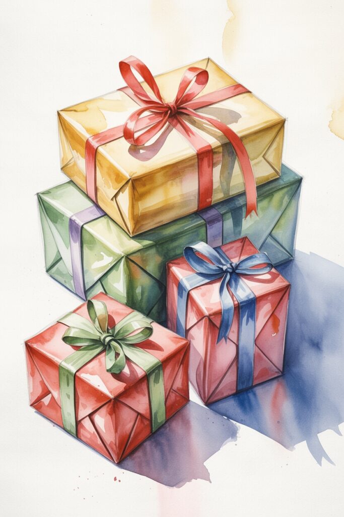 Christmas things to draw