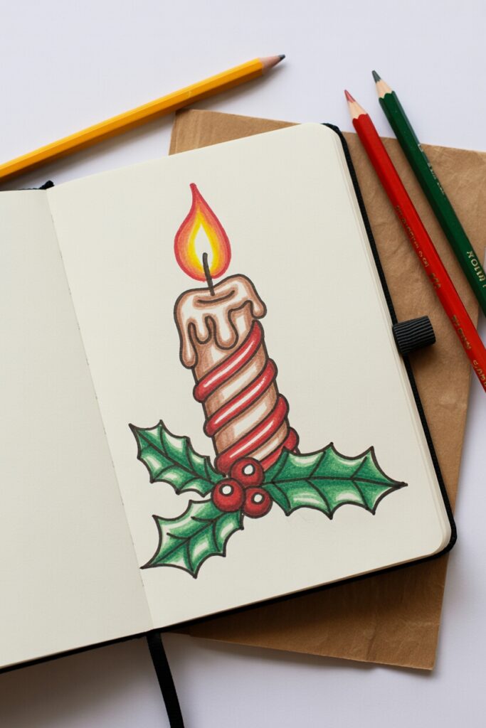 Christmas things to draw