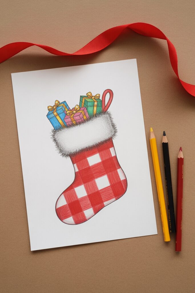 Christmas things to draw