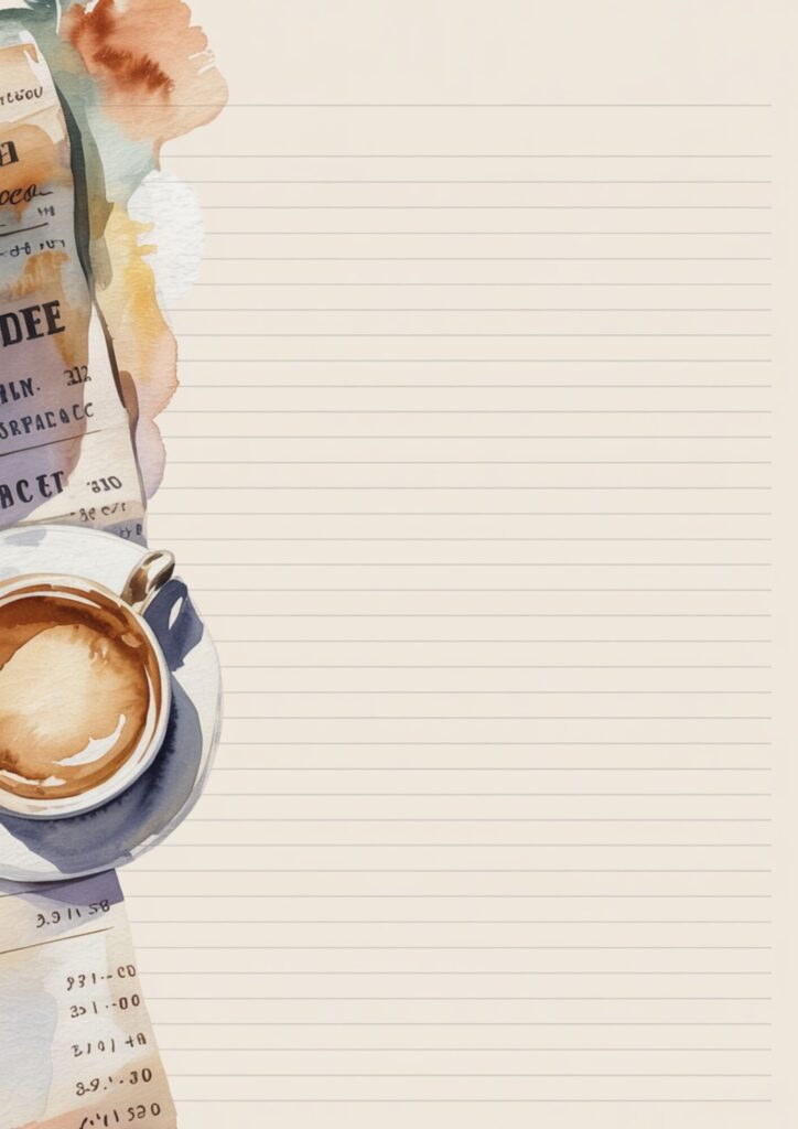 coffee journal ideas