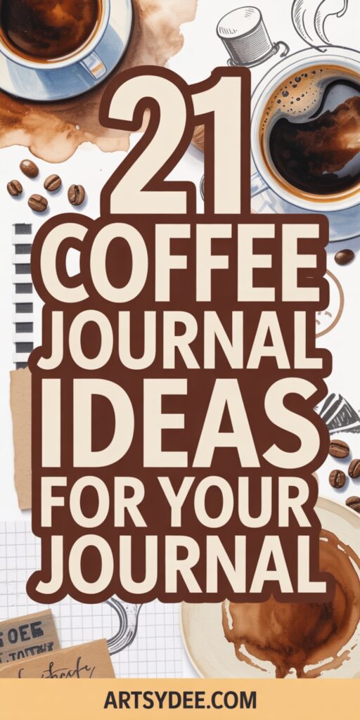 coffee journal ideas 1