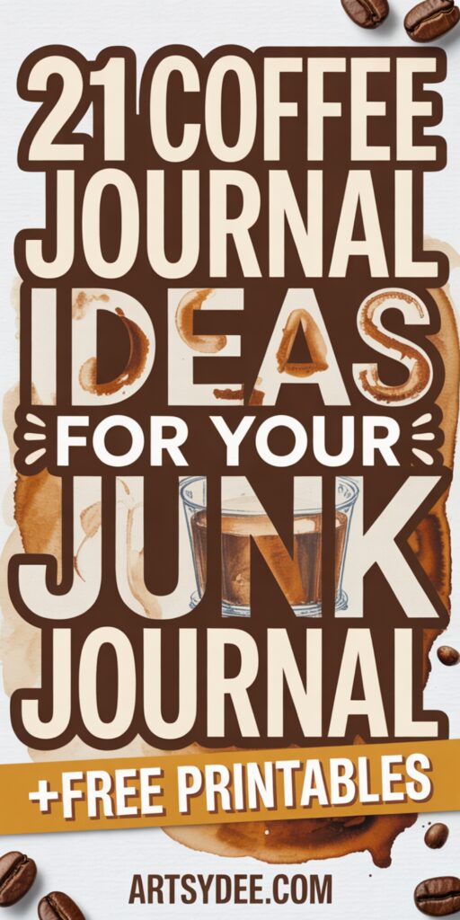 coffee journal ideas 1