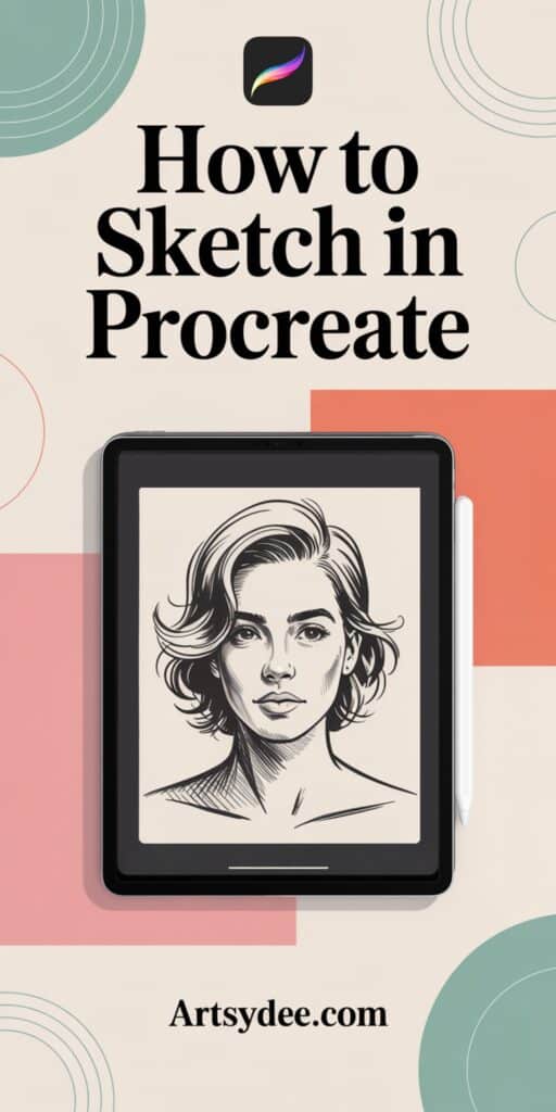 how to sketch in procreate 2