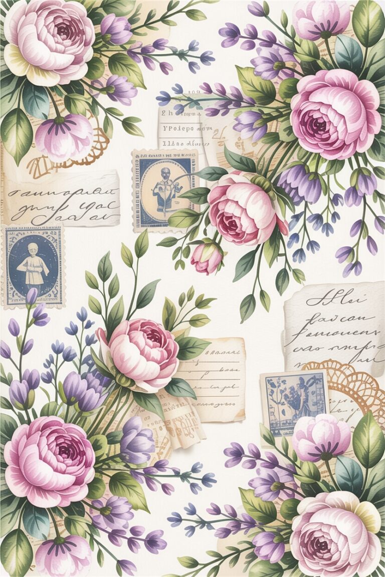 junk journal backgrounds 19