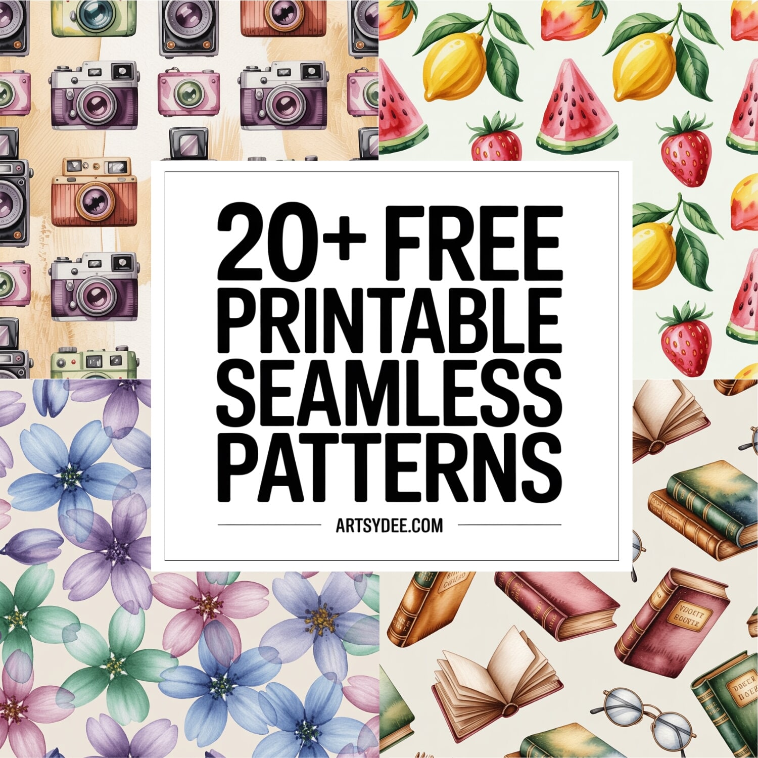 free printable seamless patterns