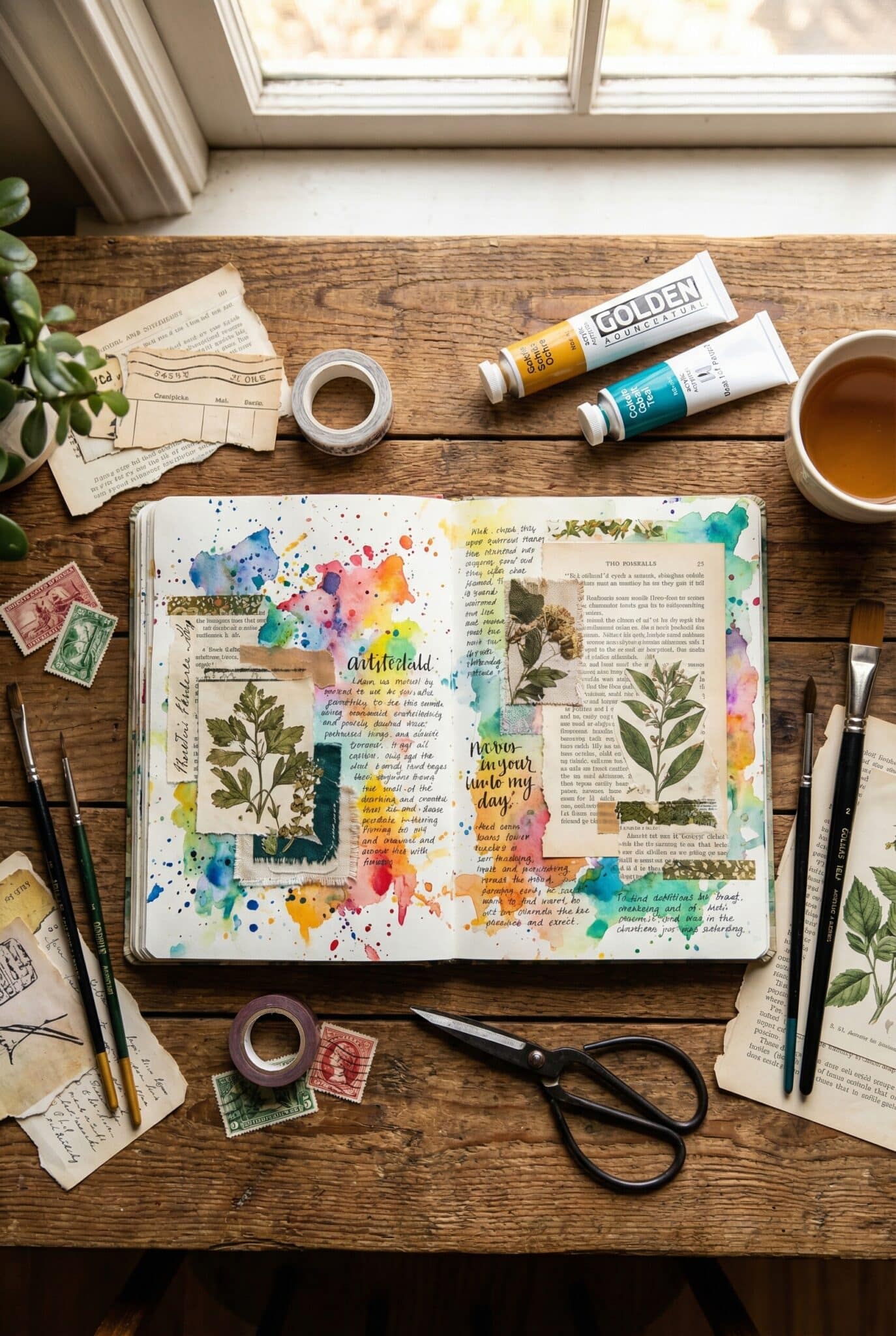 Art Journal Inspiration: 50+ Creative Ideas for Your Visual Journal ...