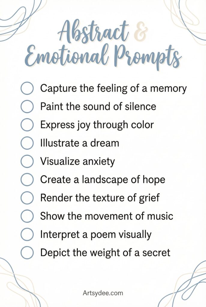 creative drawing prompts