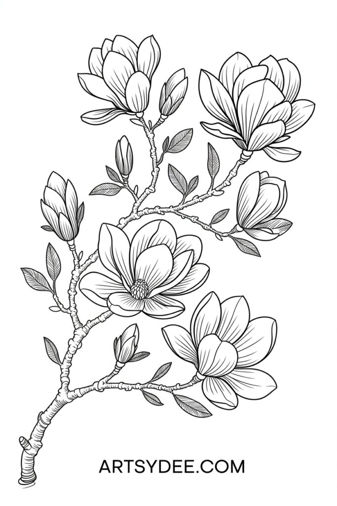 detailed coloring pages for grown ups 