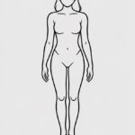 standing pose female