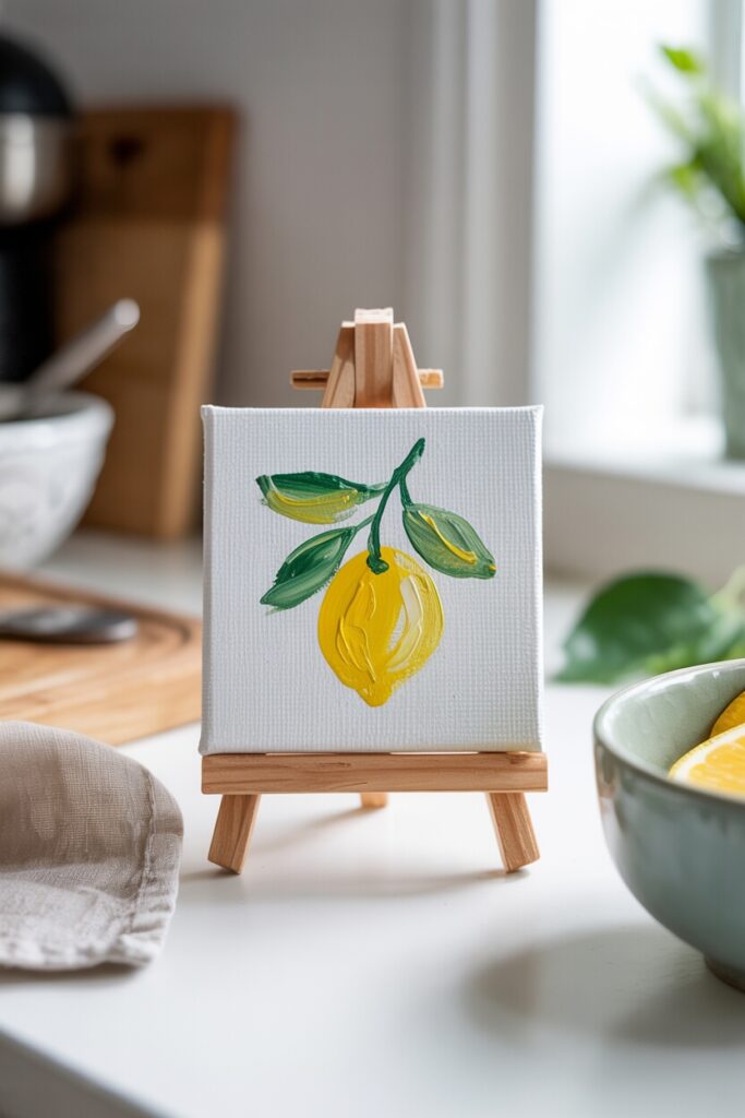 mini canvas painting ideas