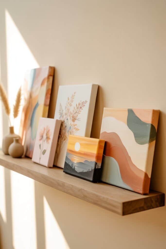 mini canvas painting ideas