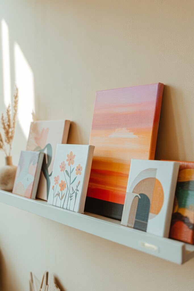mini canvas painting ideas