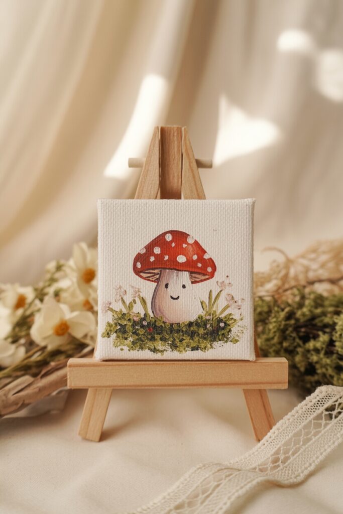 mini canvas painting ideas