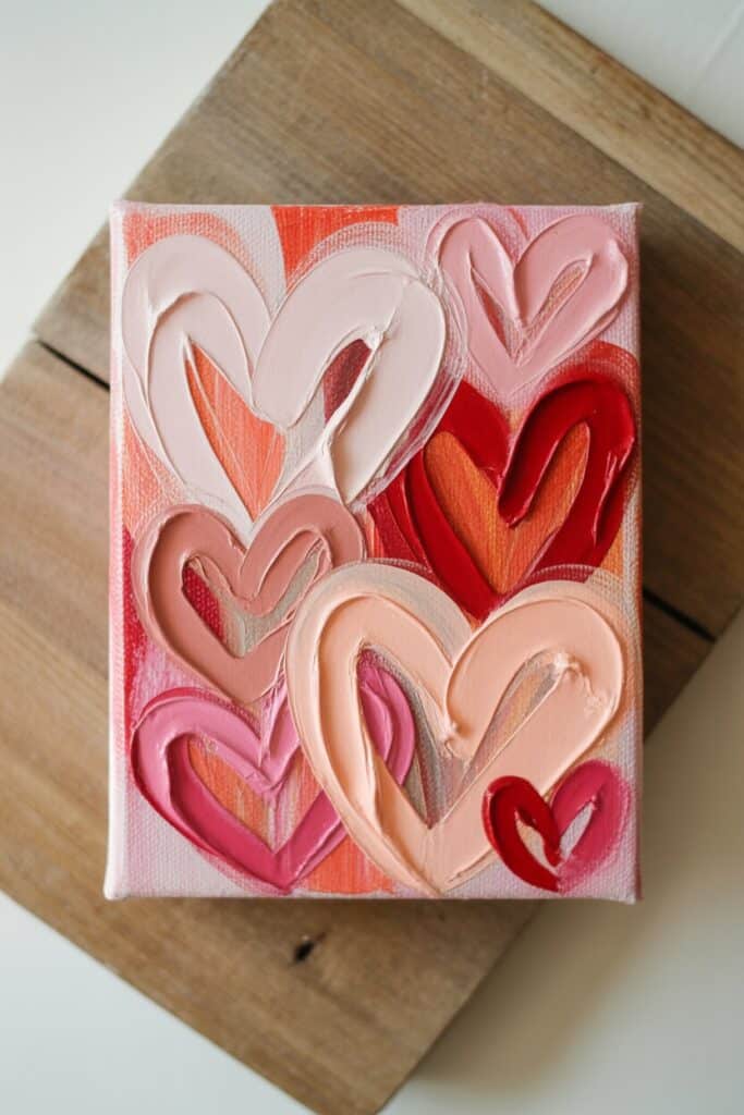 valentines day canvas paintings