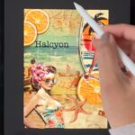 vintage procreate collage