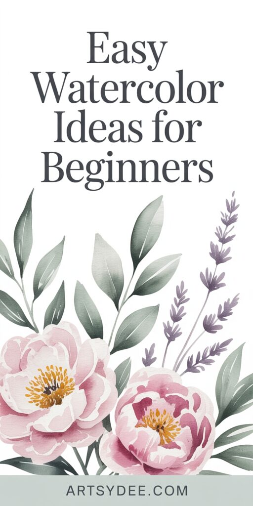 watercolor inspo easy
