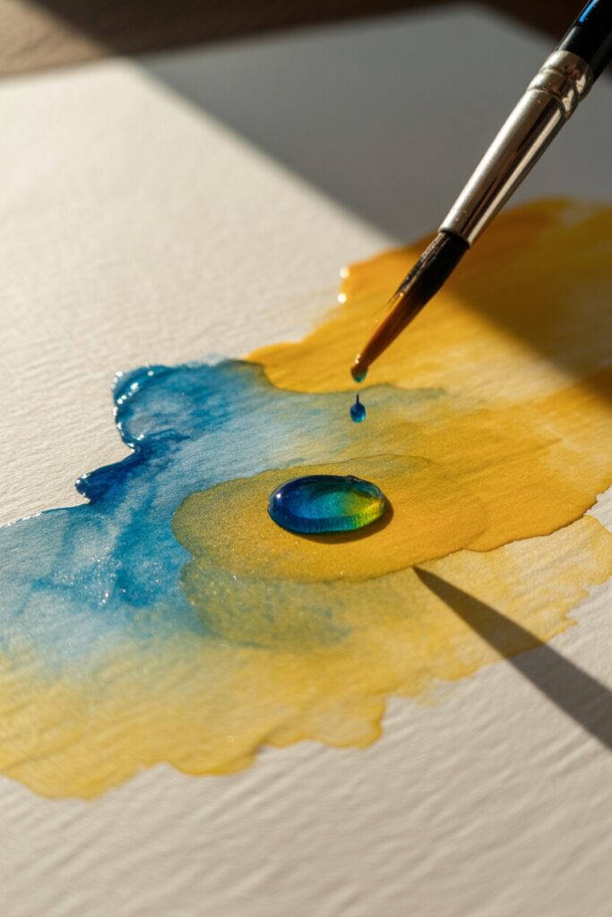 Loose watercolor sketchbook pages 