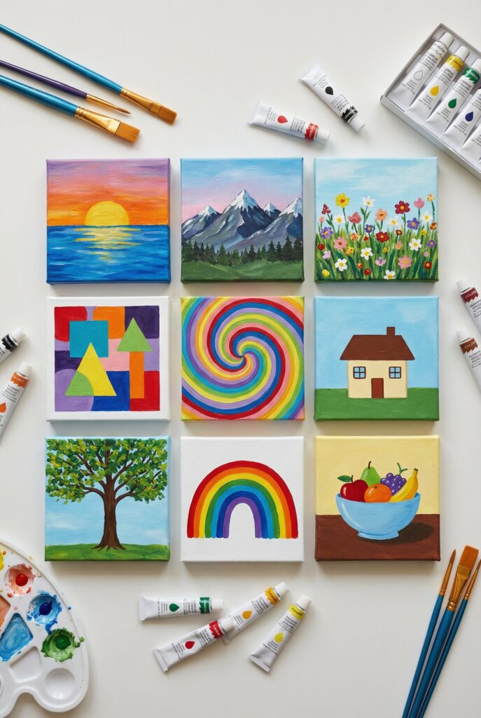 easy canvas painting 36