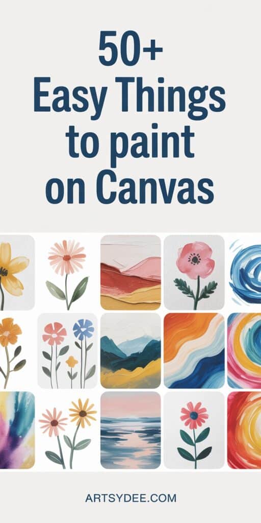 easy canvas painting 12