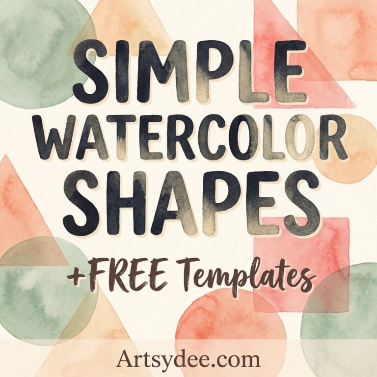 simple-watercolor-shapes-to-practice-daily featured image
