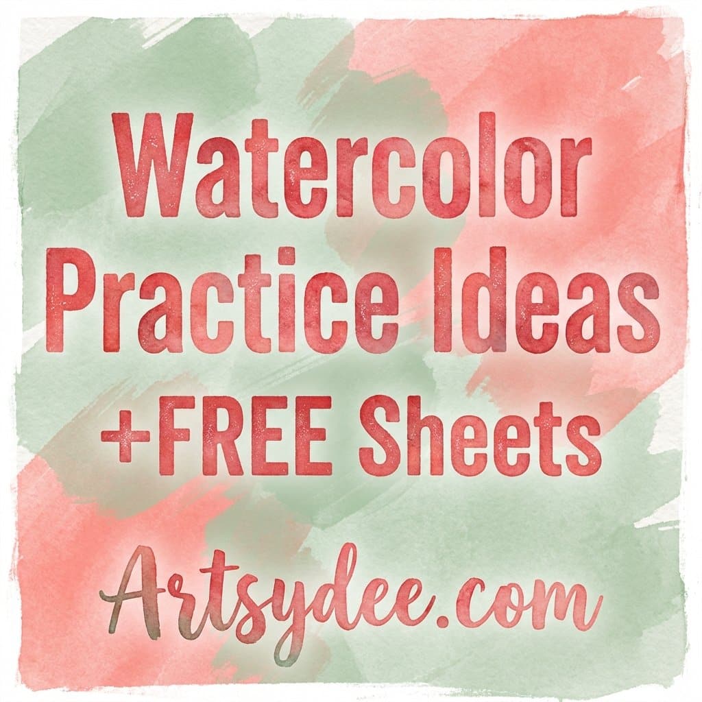 easy-watercolor-practice-ideas-absolute-beginners featured image