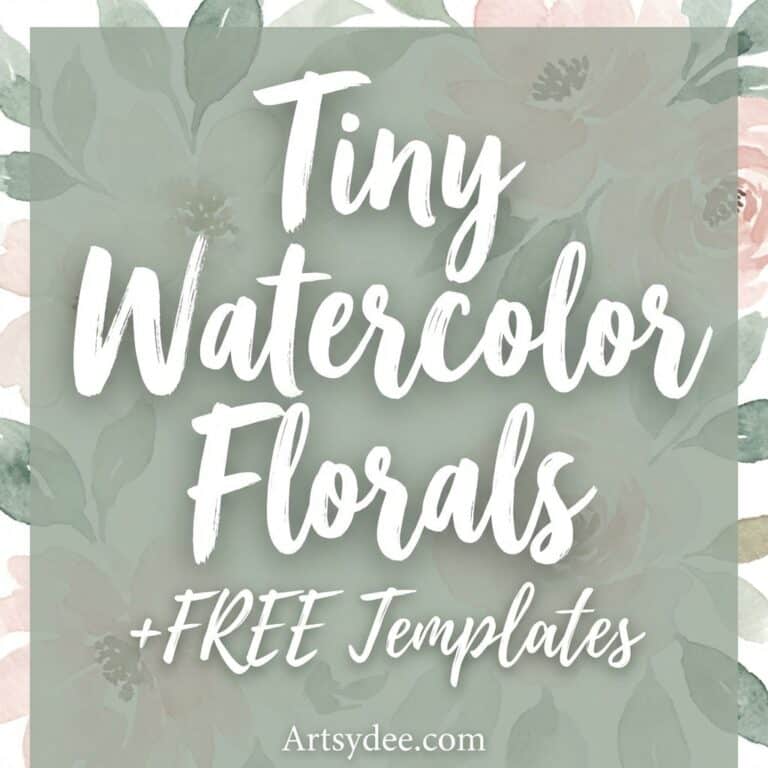 tiny-watercolor-florals-for-sketchbooks featured image