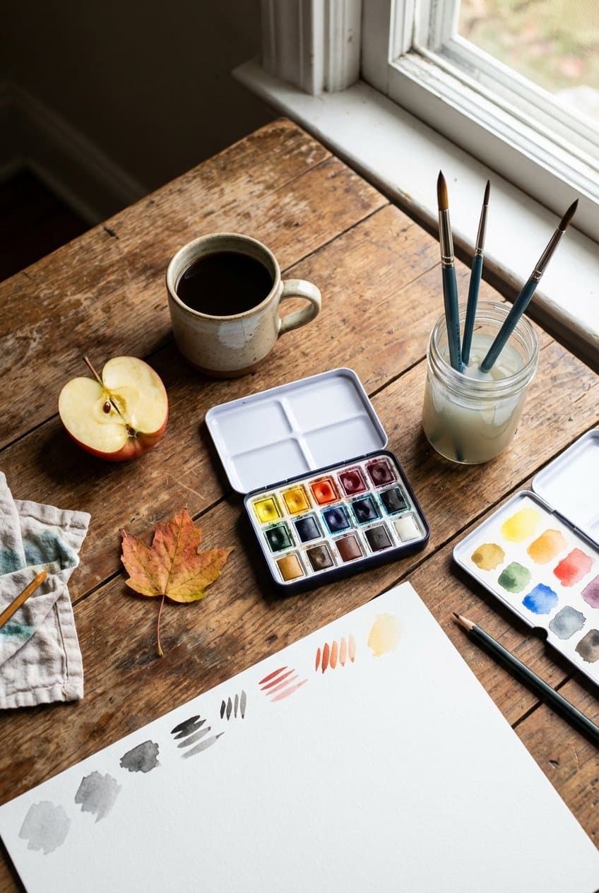 Beginner watercolor subjects