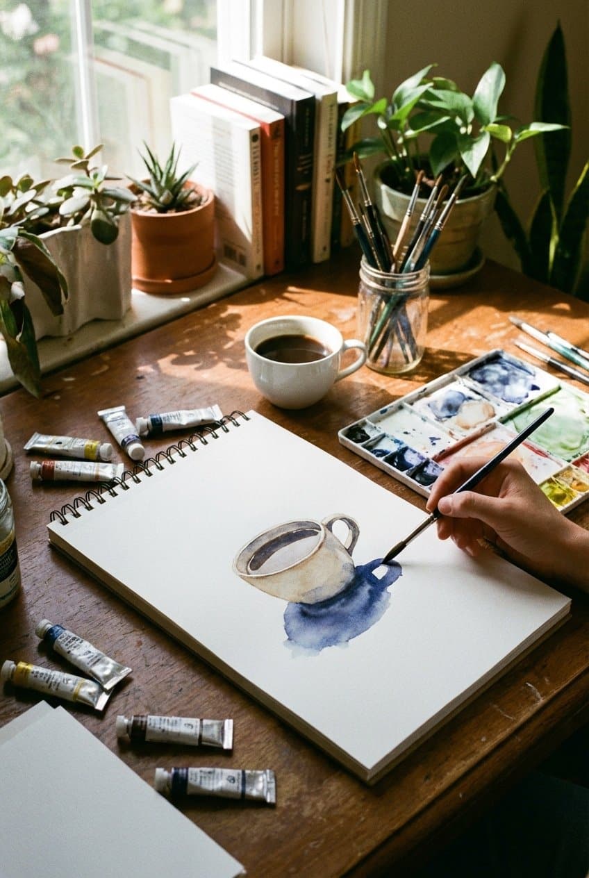 Beginner watercolor subjects