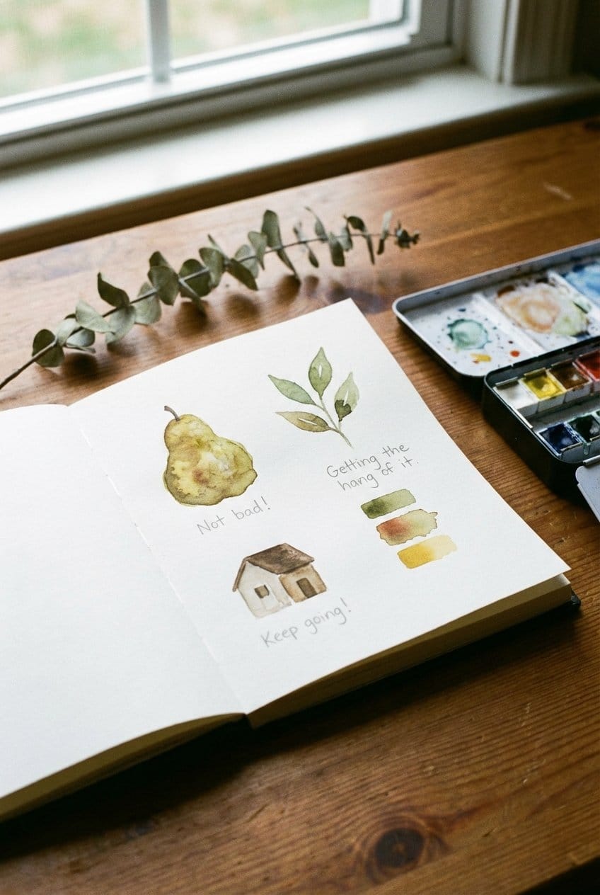 Beginner watercolor subjects